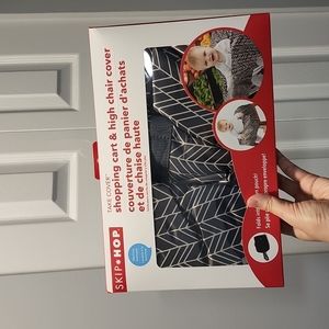 Skip hop shopping cart and high chair cover